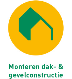 Monteren dak- en gevelconstructie